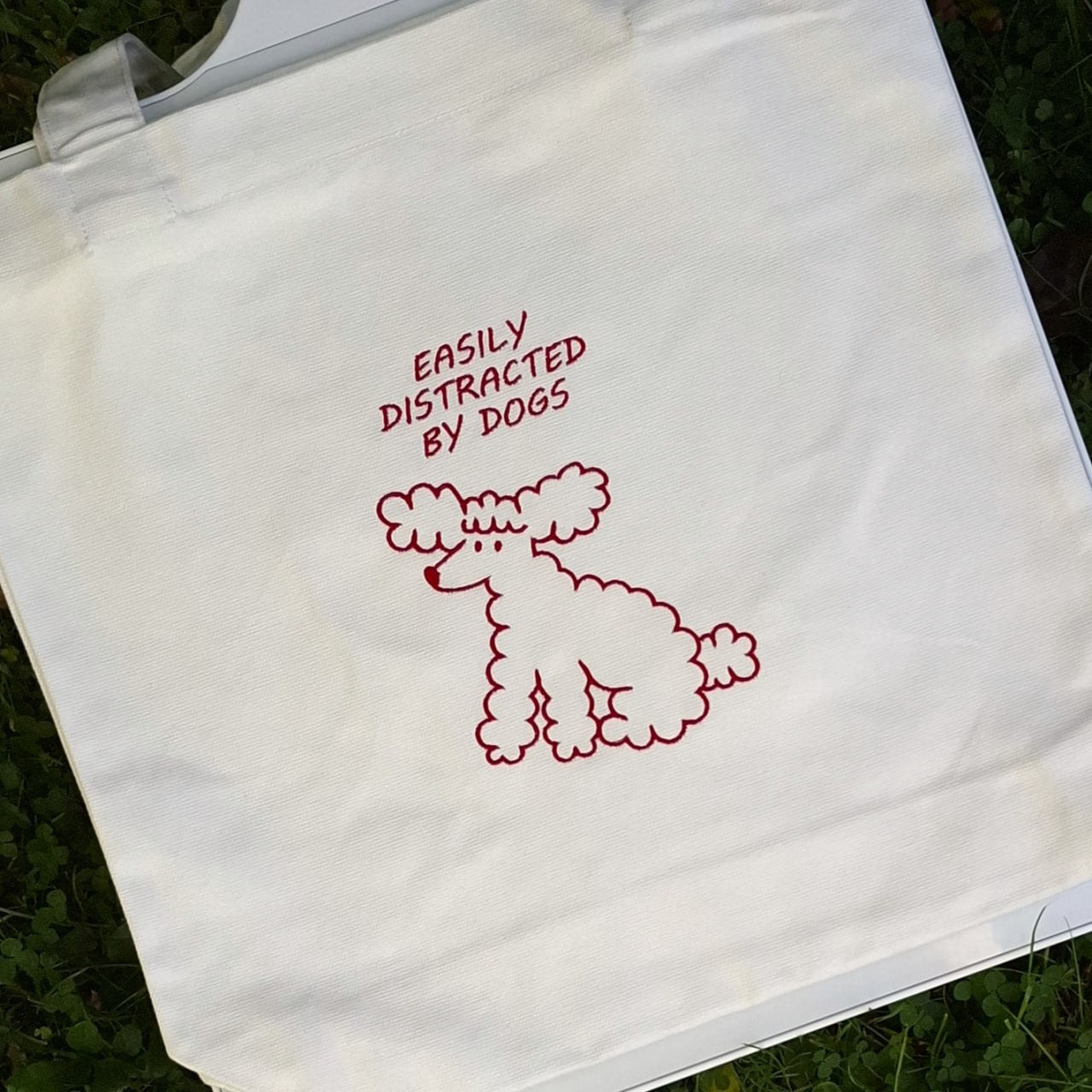 Easily Distracted by Dogs Tote