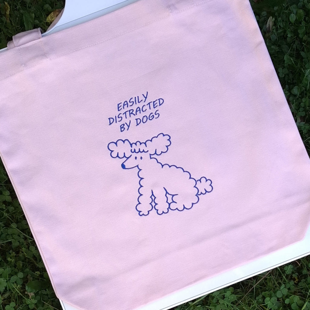 Easily Distracted by Dogs Tote