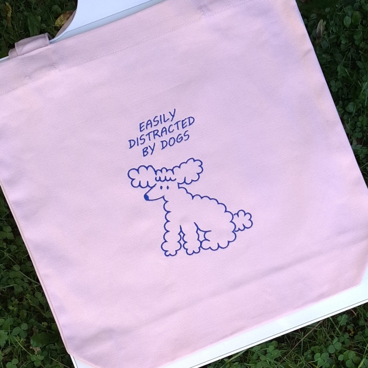 Easily Distracted by Dogs Tote
